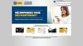 Banque Laurentienne – Zone Récompenses - Bienvenue