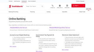 Online Banking - Scotiabank