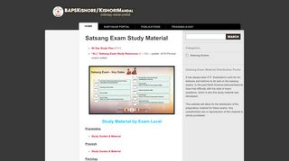 Satsang Exams - BAPS Swaminarayan Sanstha