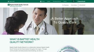 Baptist Health Quality Network | Baptist Health South Florida