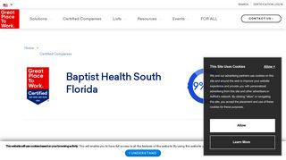 Baptist Health South Florida - Great Place To Work United States