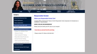 Print your RV Card - The Louisiana Office of Alcohol and Tobacco ...