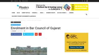 Enrolment in Bar Council of Gujarat - iPleaders - iPleaders Blog