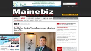 Bar Harbor Bank & Trust plans to open a Portland loan office - Mainebiz