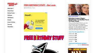 FREE BIRTHDAY STUFF – Bar Louie | Freebie Depot