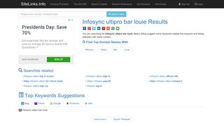 Infosync ultipro bar louie Results For Websites Listing - SiteLinks.Info