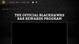 Official Bar Rewards Program - Blackhawks Bars