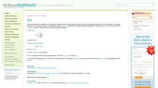 Bar -- from Wolfram MathWorld