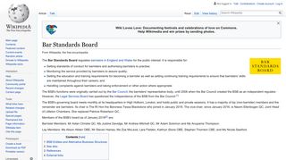 Bar Standards Board - Wikipedia