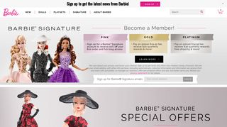 Collectible Barbie Dolls: Become A Barbie Collector | Barbie Signature