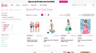 Barbie Fan Club Dolls | Barbie Signature - Mattel