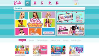 Barbie Games - play dress-up games, princess games, puzzle games ...