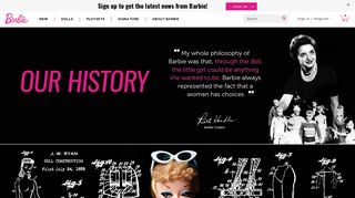 The History Of Barbie | Barbie