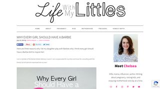Why Every Girl Should Have a Barbie - Life With My Littles