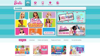 Barbie Games - play dress-up games, princess games, puzzle games ...