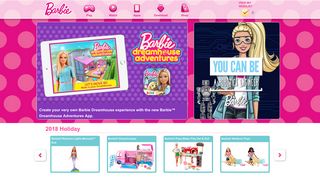 Barbie - Fun games, activities, Barbie dolls and videos for girls