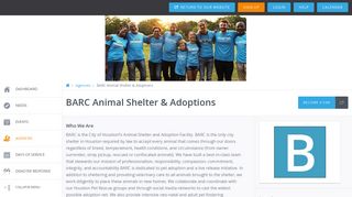 BARC Animal Shelter & Adoptions | Volunteer Houston