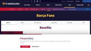 Barça Fans | FC Barcelona Official website