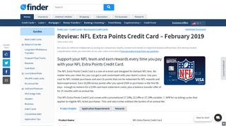 Barclaycard NFL Extra Points Credit Card review | finder.com