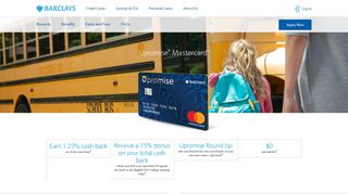 Upromise® Mastercard® | Barclays US
