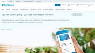 Mobile banking app | Barclays