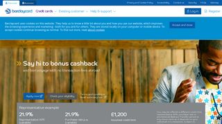 Platinum cashback plus | Barclaycard