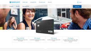 Uber Visa Credit Card - Turn Everyday Purchases Into ... - Barclays