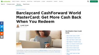 Barclaycard CashForward World MasterCard Review - NerdWallet