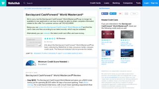 Barclaycard CashForward World Mastercard Reviews - WalletHub