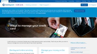 How to Manage Credit Cards | Barclaycard