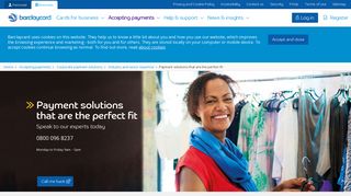 Payment solutions | Barclaycard Business