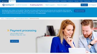 Payments processing | Barclaycard Business