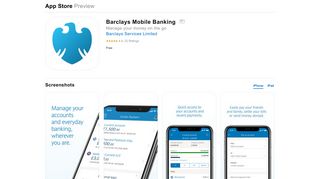 Barclays Mobile Banking on the App Store - iTunes - Apple