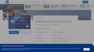 British Airways Credit Card | American Express