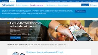 Card readers | Barclaycard Business