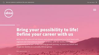 Absa | Careers and Graduate Programme