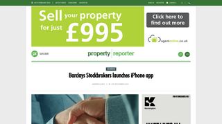 Barclays Stockbrokers launches iPhone app | Property Reporter