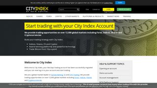 Welcome to City Index