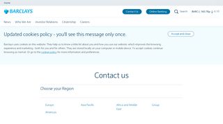 Contact us in Egypt - Barclays