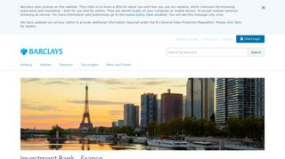 France Contact Us | Barclays Investment Bank
