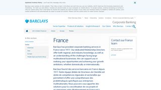 Corporate Banking Services & Solutions for France | Barclays