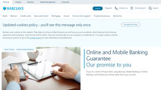 Online and Mobile Banking Guarantee | Barclays