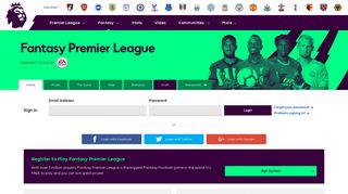 Fantasy Premier League, Official Fantasy Football Game of the ...