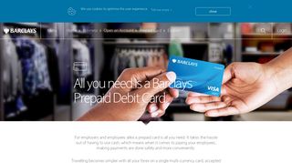 Prepaid cards - Barclays Kenya