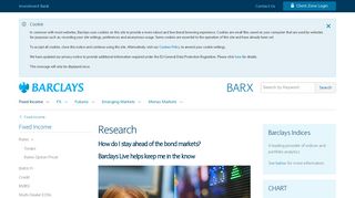 Research - BARX