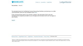 LedgerMaster Home - LedgerMaster for Barclays