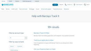 Barclays Track It | Barclays