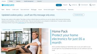 Home Pack | Home & boiler breakdown cover | Barclays
