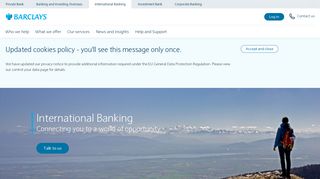 Home | International Banking | Barclays