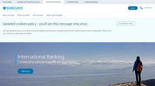 Home | International Banking | Barclays